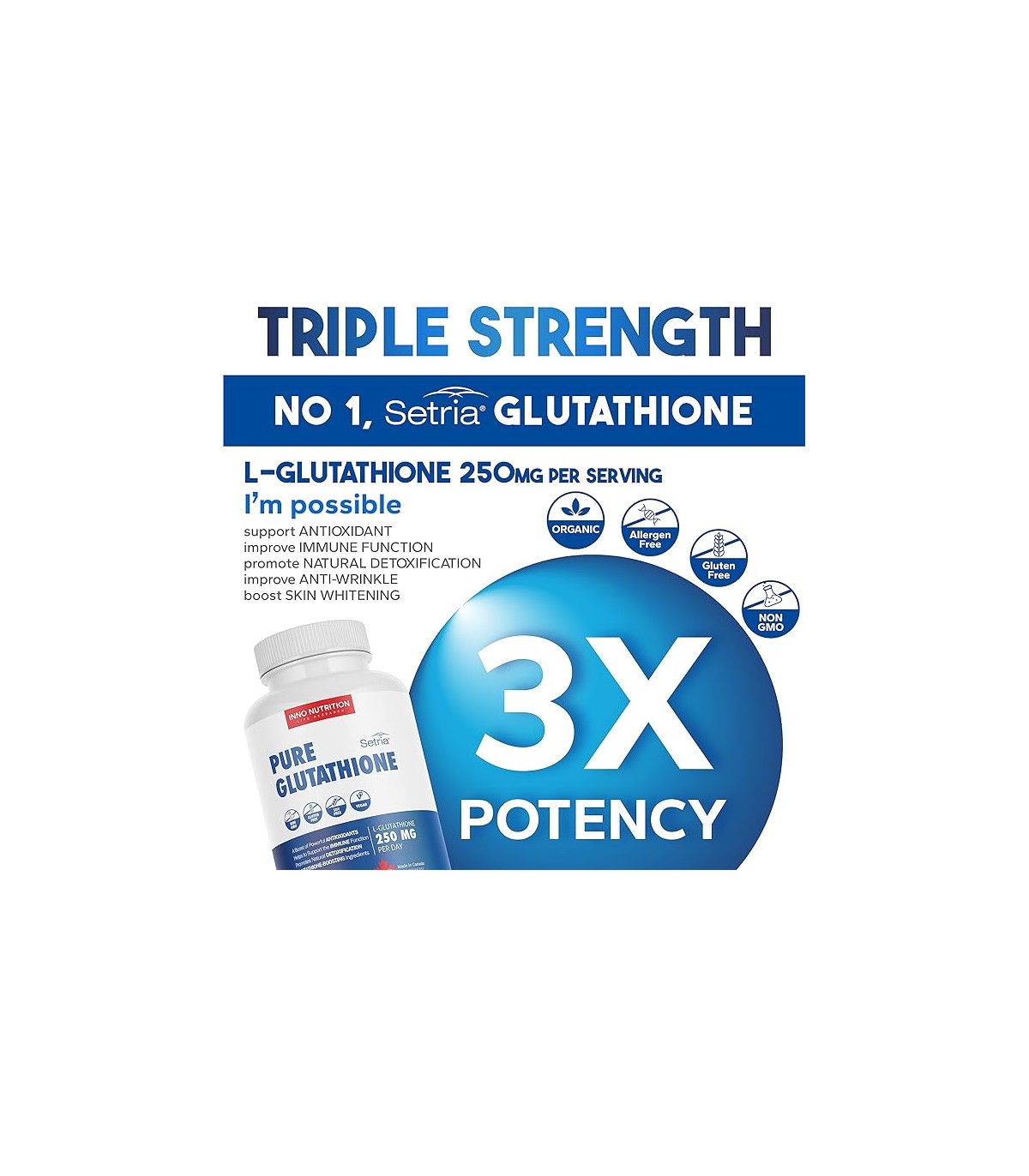 setria l-glutathione Buy Glutone 1000 Setria L-Glutathione Effervescent Tablets Online main image 1